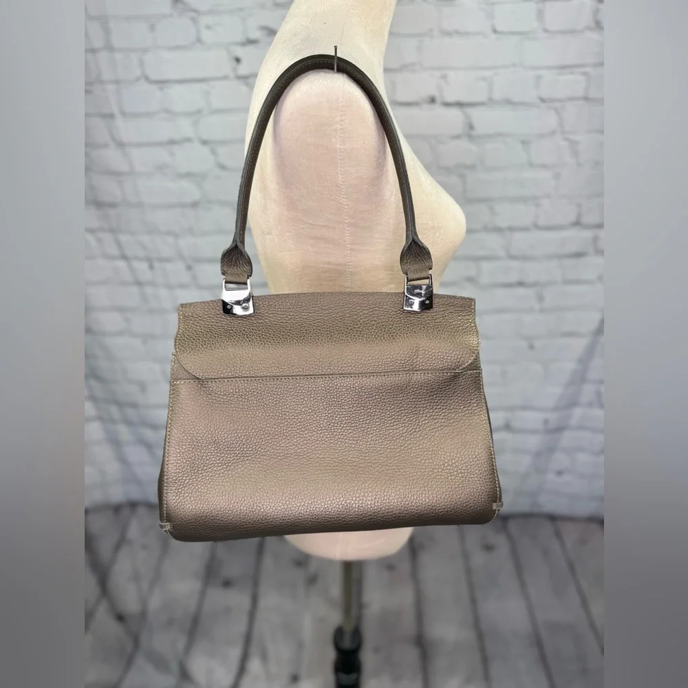Longchamp Madeleine Leather Shoulder Bag - Picture 3 of 16